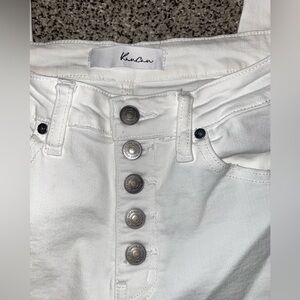 Kancan White 7/27 Denim Jeans